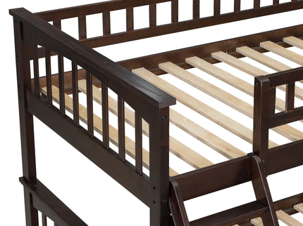 Bunk Bed With Drawers, Convertible Storage Bed