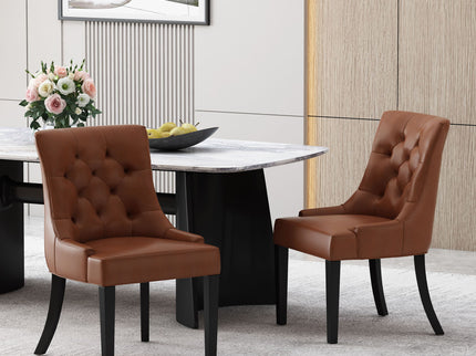 Cheney - Contemporary Dining Chair Tufted Upholstery (Set of 2)