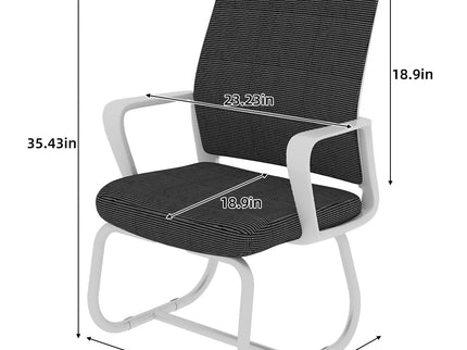 Minimalist Office Chair With Soft Backrest