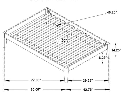 Spivey - Universal Platform Bed