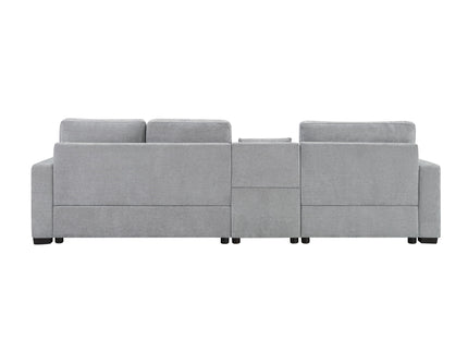 Modular Sofa Couch With Storage Armrest And Center Console