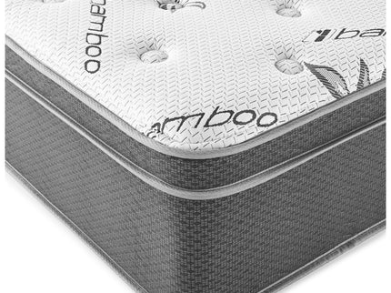 Vancouver - 13" Euro Top Hybrid Mattress With Bamboo Cover And Gel Memory Foam