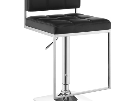 Adjustable Bar Stool, Height-Adjustable For Modern Dining Spaces