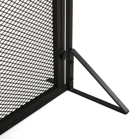 Samantha - Iron Fireplace Screen 2 Door Design