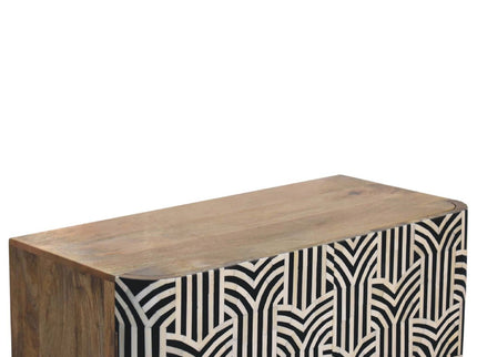 Edessa Bone Inlay Cabinet