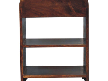 Aspen - Open Bedside Table - Dark Brown
