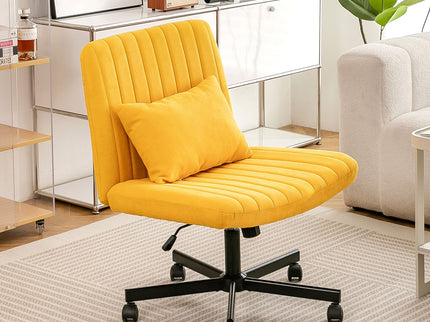 Criss Cross Office Chair With Adjustable Height, Ergonomic Design
