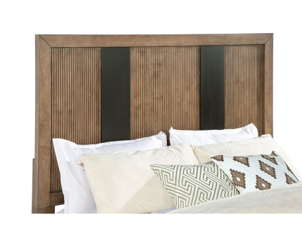 Moraga - 2 Drawer Queen Storage Bed - Ash Brown