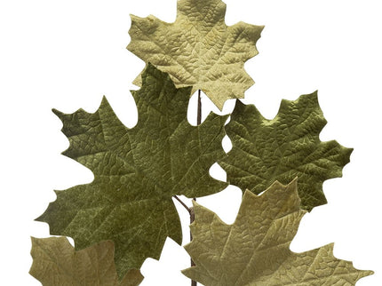 Paper Maple Leaf Spray, Botanicals Decor For Harvest Festival Fall Festival & Thanksgiving Table Decorations