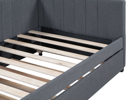 Upholstered Daybed, Sofa Bed Frame, No Box Spring Needed