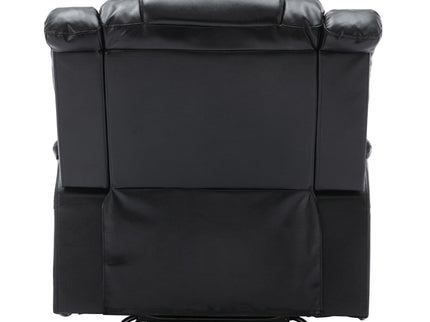 360° Swivel And Rocking Home Theater Recliner Manual Recliner Chair With Wide Armrest For Living Room