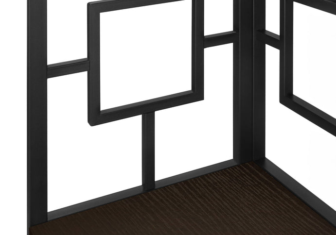 4 Tier Bookshelf, Bookcase, Etagere, Corner, For Office, Contemporary & Modern