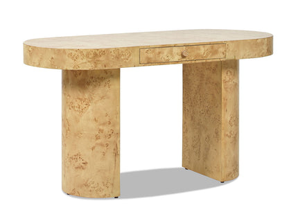Jesse - Single Drawer Oval Computer Desk