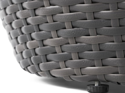 Outdoor Wicker Patio Side Table