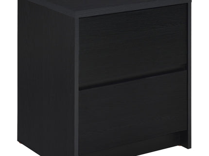 Geary - 2 Drawer Nightstand With LED Lights And USB Charging Ports