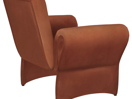 Whitney - Accent Armchair - Rusty Orange