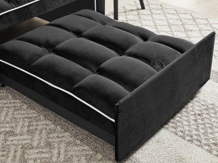 Modern 3 In 1 Sofa Bed Chair, Adjustable Recliner