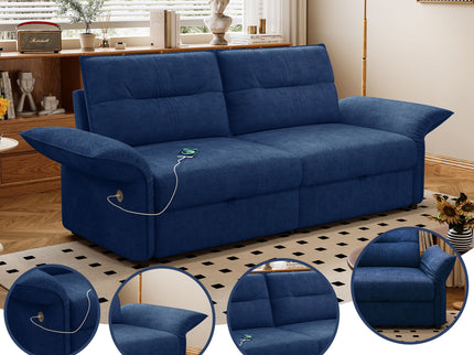 Sofa Bed With Convertible Design, Living Room Furniture