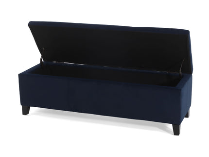 Upholstered Storage Ottoman Bench