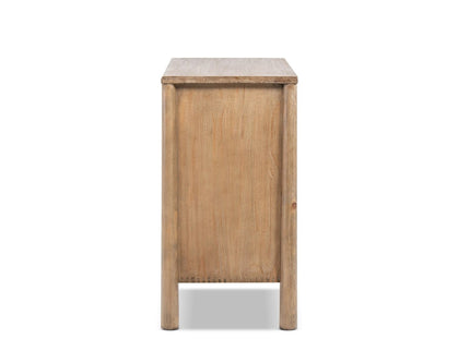 Nolan - 2 Door Accent Cabinet - Antique Brown