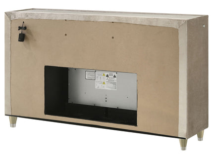 Mika - 8 Drawer LED Fireplace Dresser
