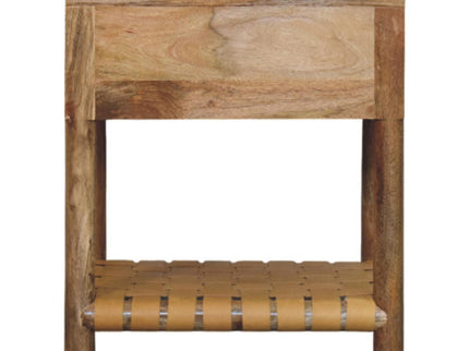 Regency - Woven Nightstand With Drawer - Light Brown