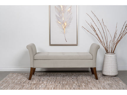 Pasley - Rolled Arm Storage Bench
