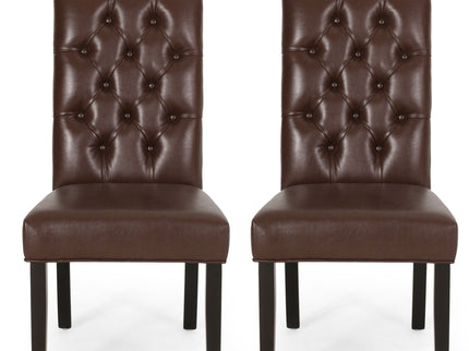 Harriet - Tufted Dining Chair With Button Tufting And Diamond Stitching