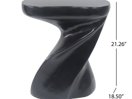 Twisted Sculptural Side Table Indoor / Outdoor