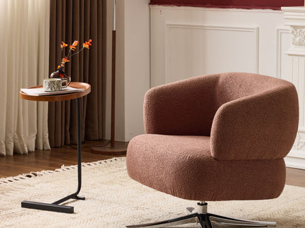 Cuddle Style Leisure Swivel Sofa Chair