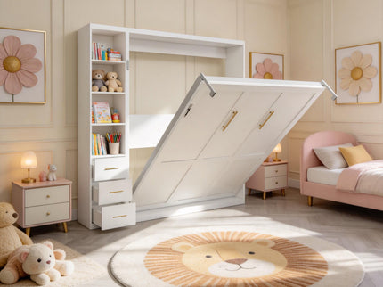 Folding Vertical Murphy Wall Bed