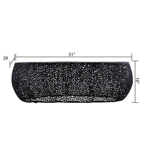 T3601 - Oval Coffee Table