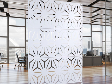 Outdoor & Indoor Metal Privacy Screen, Freestanding Decorative Panels