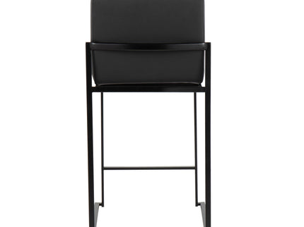 Fuji - Contemporary Modern Elegance, High Back Counter Stool
