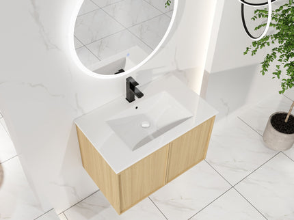 Floating Bathroom Vanity With Sink Combo