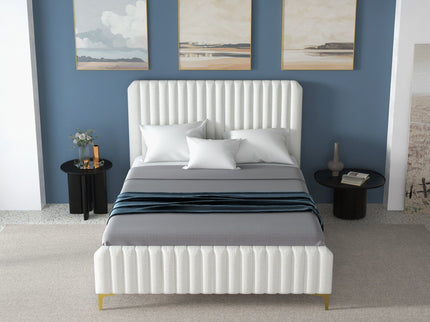 Valery - Upholstered Platform Bed