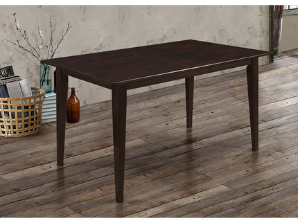 Henin - Rectangle Dining Table - Cappuccino