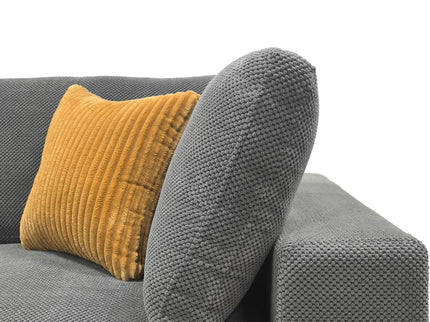 Custom Configuration Modular Sectional & Toss Pillows