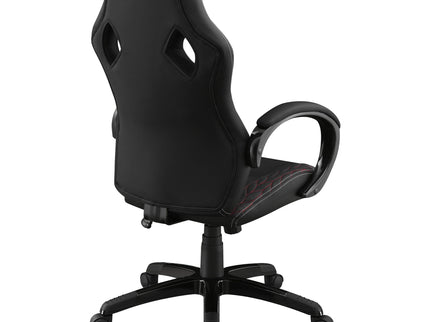 Norset - Upholstered Adjustable Home Office Desk Chair - Black