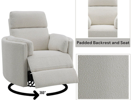 Sagen - Glider Recliner With Swivel