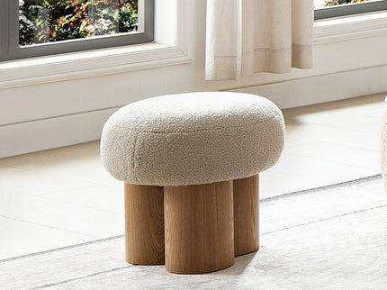 Versatile Mushroom Stool With Cushion
