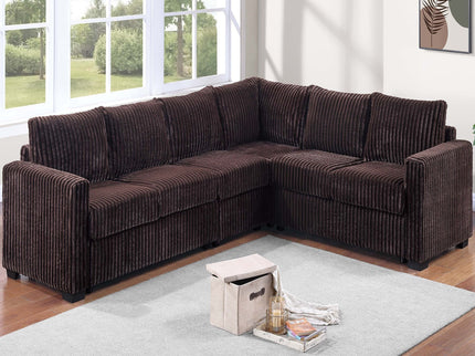 L-Shaped Sectional Set For Living Room
