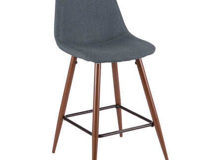 Pebble - Mid Century Modern Counter Stool (Set of 2)