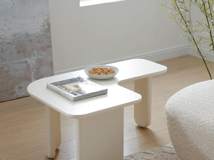 L-Shape Coffee Table For Living Room