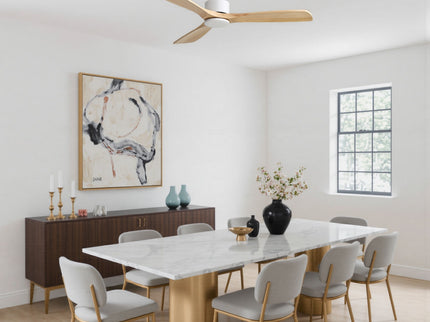 52" All Ceiling Fan With DC Reversible Motor, 3 Blades