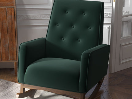 Demetrius - Solid Wood Rocking Chair