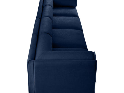 Stylish Sofa With Storage Seat And Cylindrical Backrest