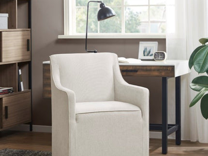 Traditional Skirted Dining Arm Chair