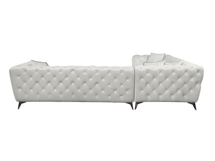 Atronia - Sectional Sofa With 4 Pillows - Beige