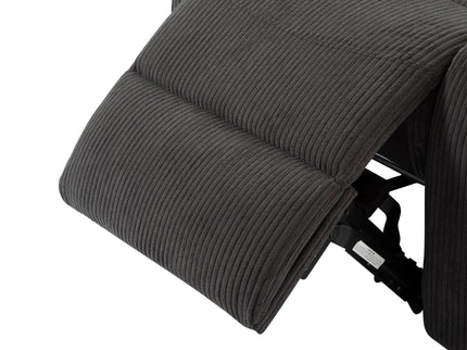 Adjustable Manual Recliner, Ergonomic Lounge Chair With Phone Holder And 2 Cup Holders